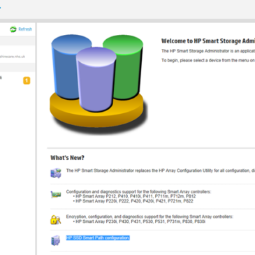 UBUNTU 24.04 – HP Smart Array Config